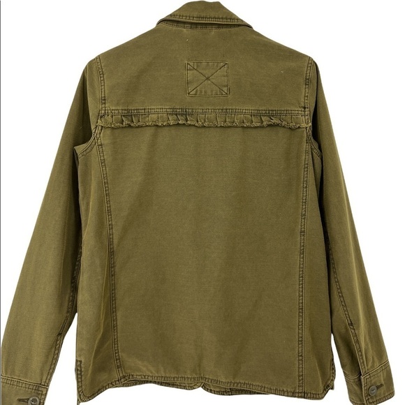 𝅺Anthropologie by anthropology Green gorp core Field Utility Jacket - Picture 5 of 10